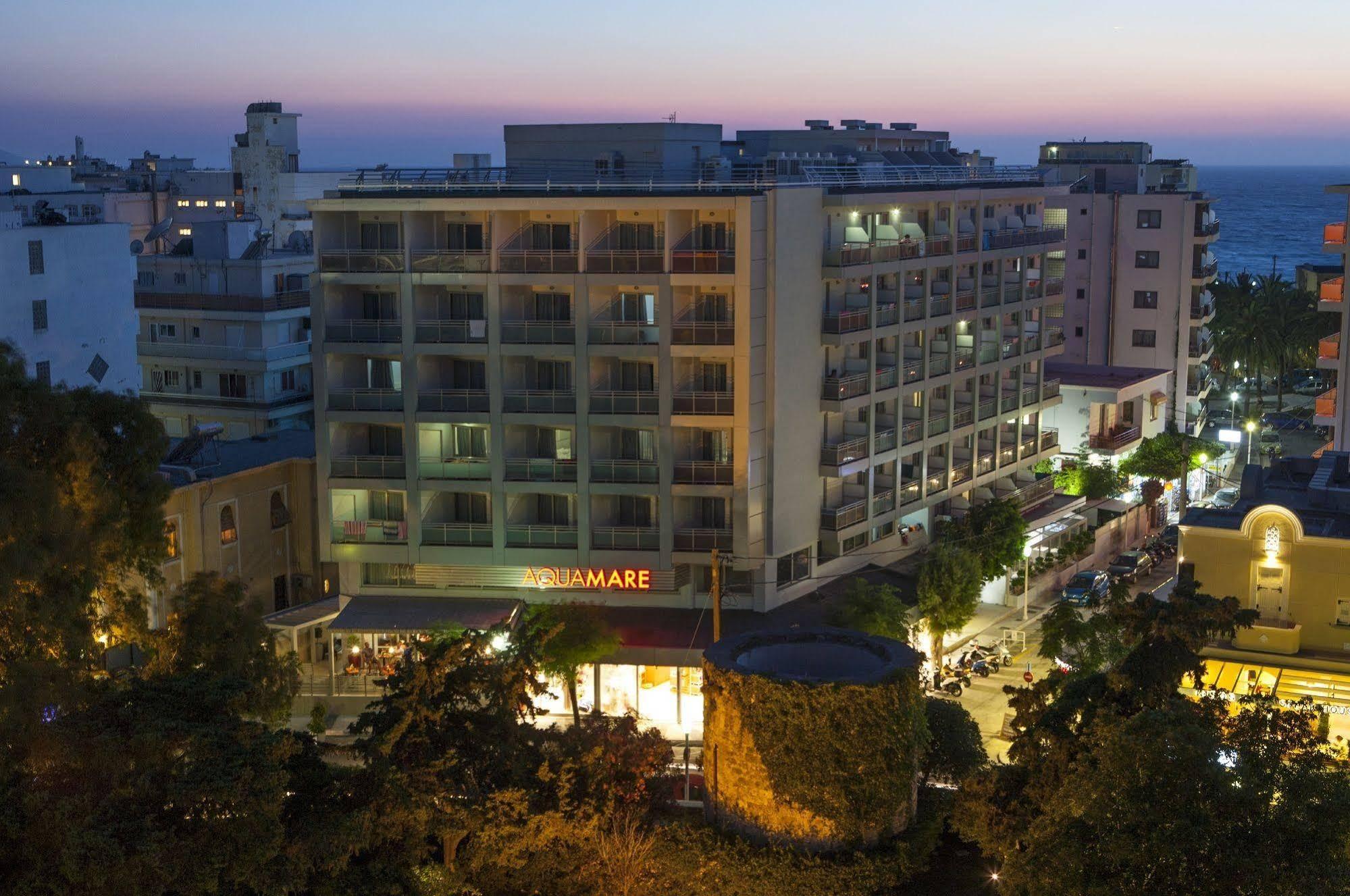 Aquamare City And Beach Rhodes City Exteriér fotografie